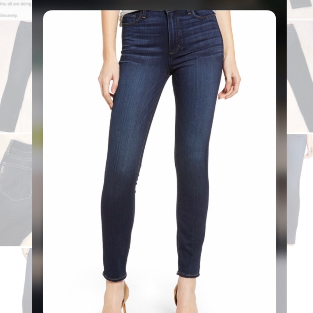 Paige skinny jeans